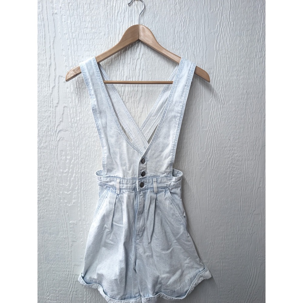 Vintage Rio by Stephen Mardon Shortalls Shorts Overalls Denim Mom Waist Large